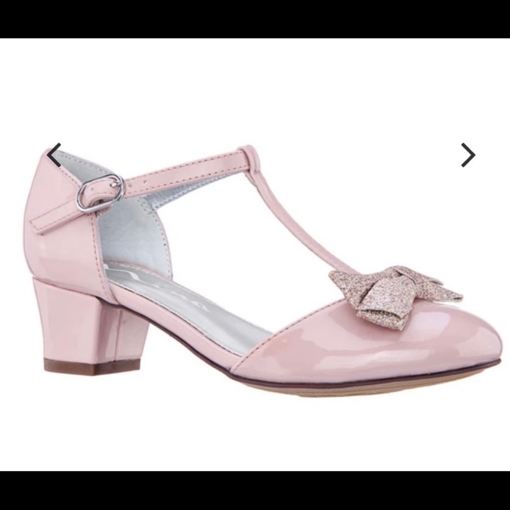 Blush Patent leather Girls Shoe